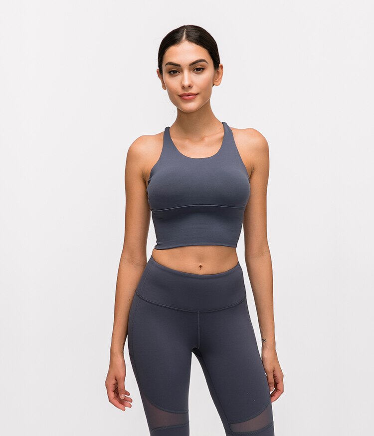 Backless High Impack Fitness Bra