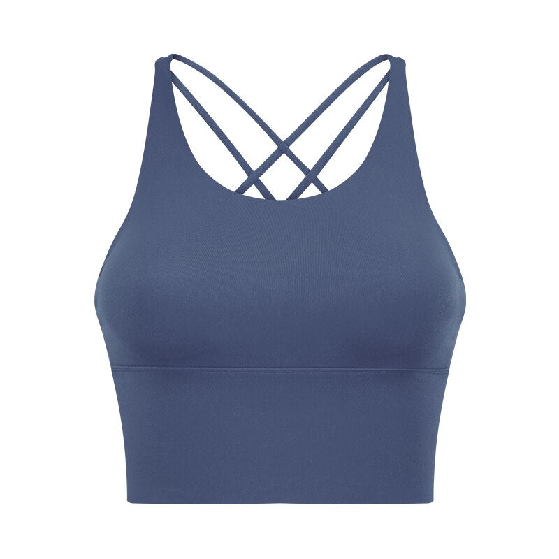 Backless High Impack Fitness Bra