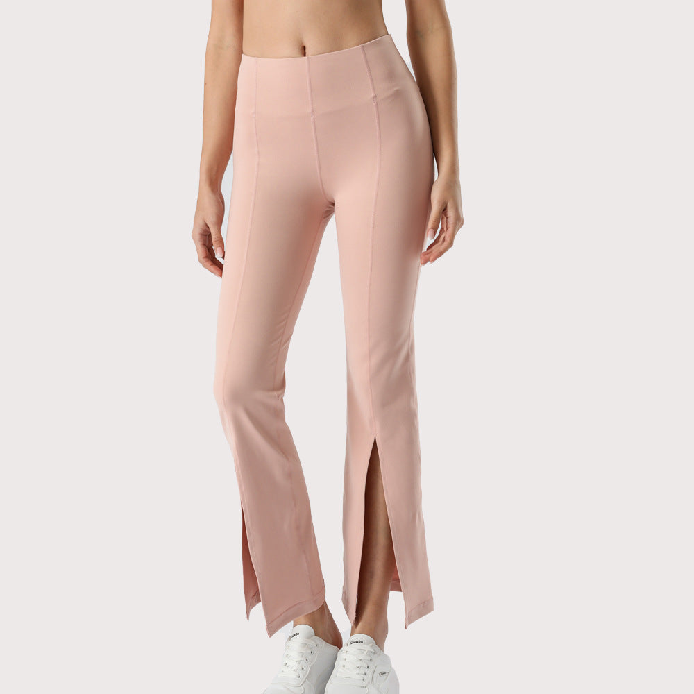 High Rise Flared Pants