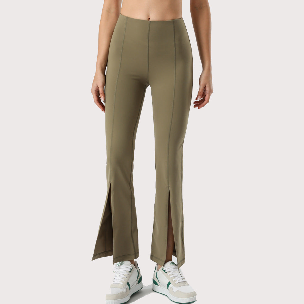 High Rise Flared Pants