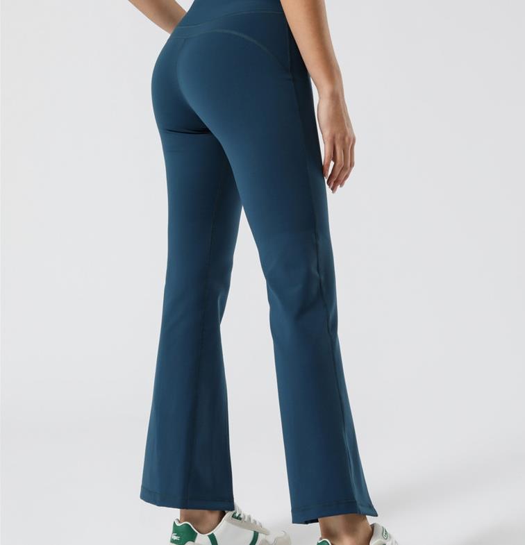 High Rise Flared Pants