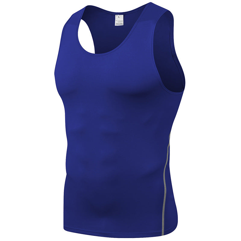wholesale_Mem_Compression_Running_gym_Tank_Top_basketball