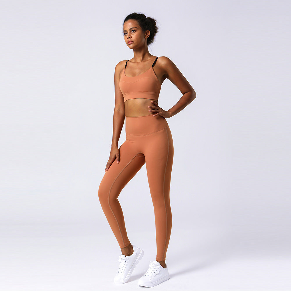 Nude Feeling High Waist Workout Set