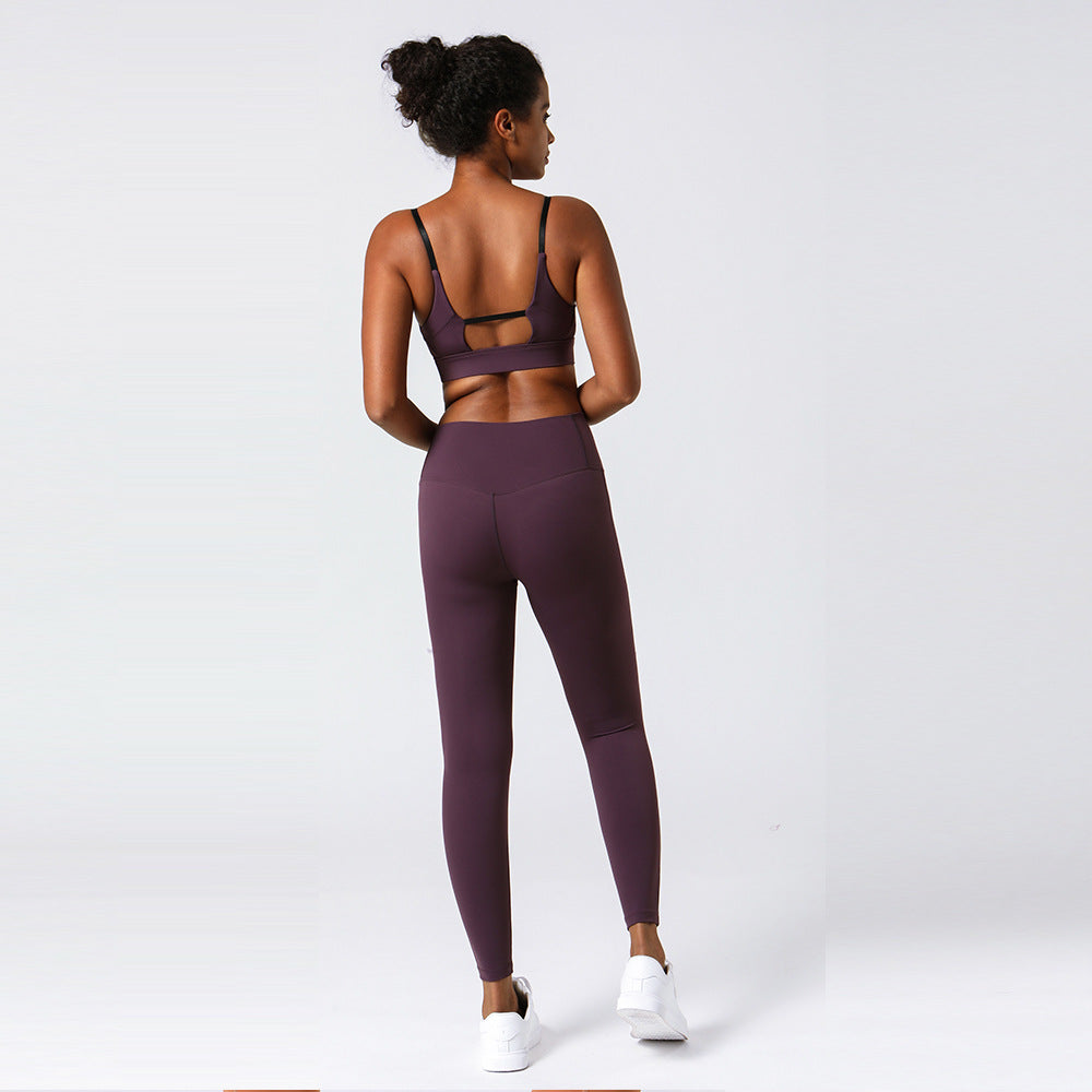 Nude Feeling High Waist Workout Set