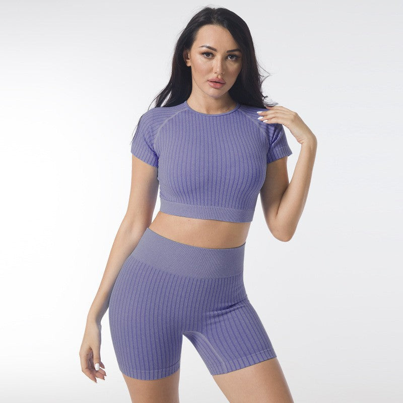 Ribbed Seamless Workout Set