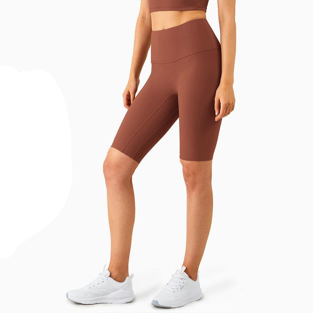 Ribbed Fitness Biker Shorts sportfit workout activewear yoga wear wholesale manufacturer