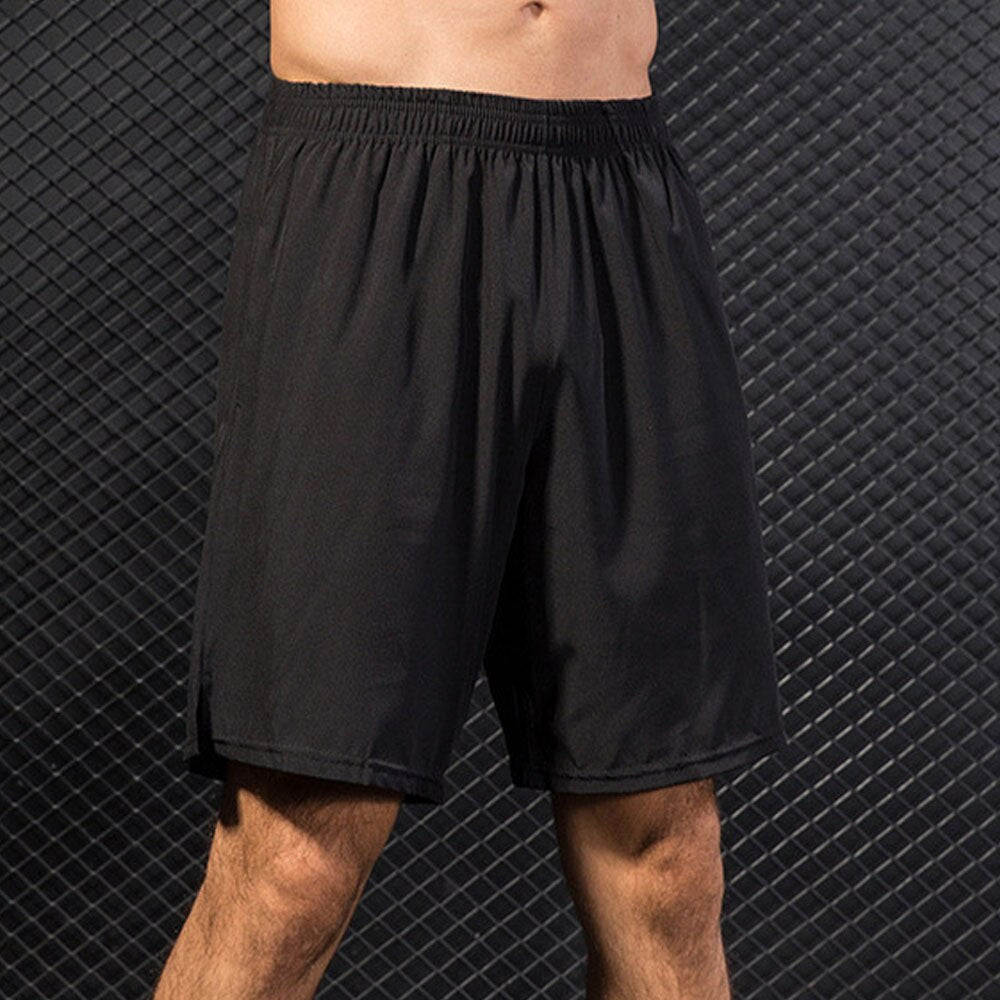 Men's Solid Casual Fitness Shorts