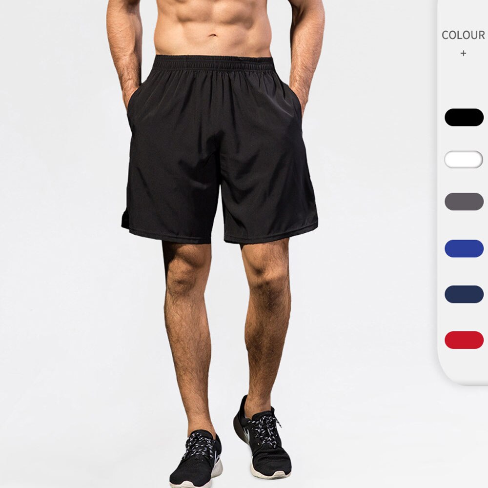 Men's Solid Casual Fitness Shorts