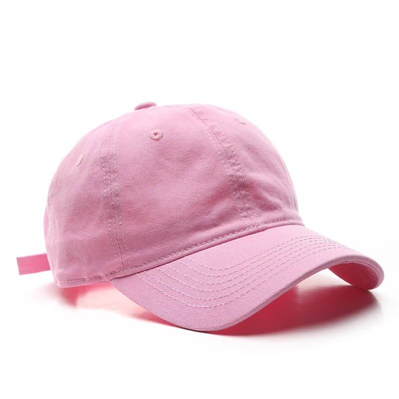 Wholesale Washed Cotton Adjustable Unisex Baseball Cap