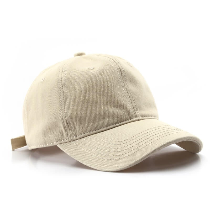 Wholesale Washed Cotton Adjustable Unisex Baseball Cap