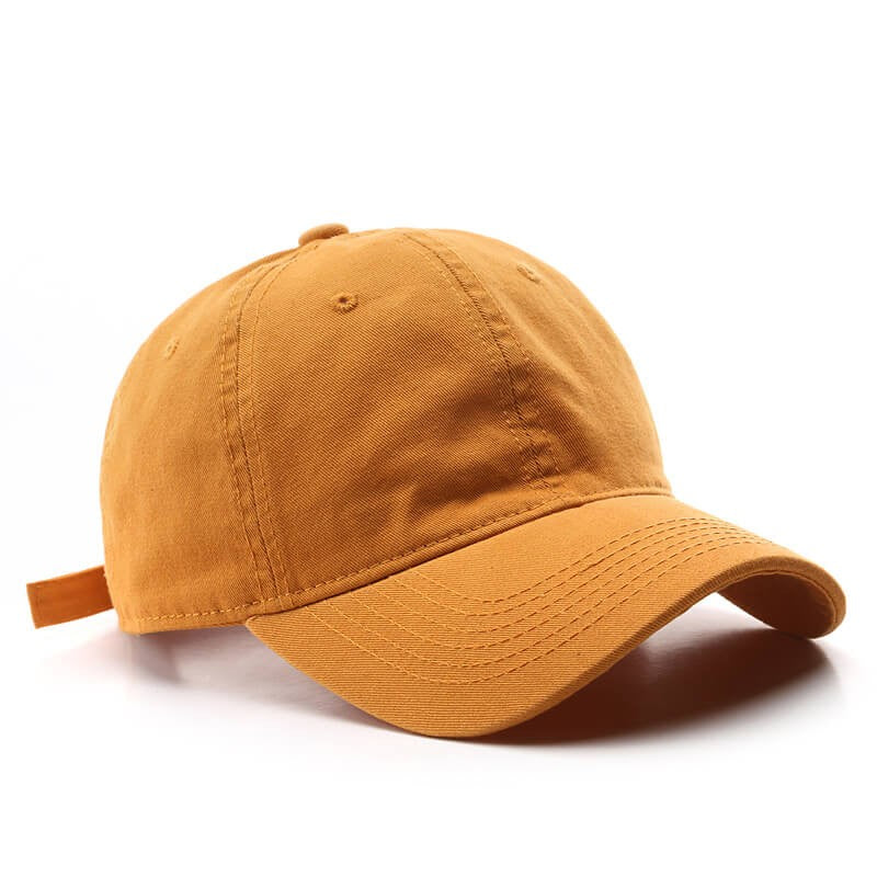 Wholesale Washed Cotton Adjustable Unisex Baseball Cap