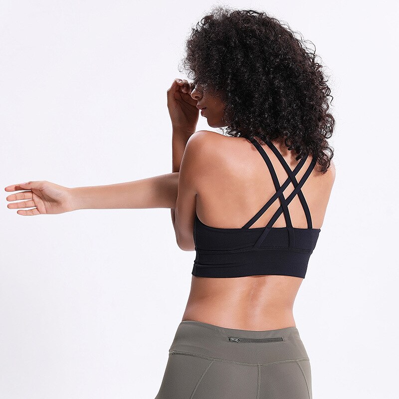 Naked Feel Workout Bra Gym Sport Bras