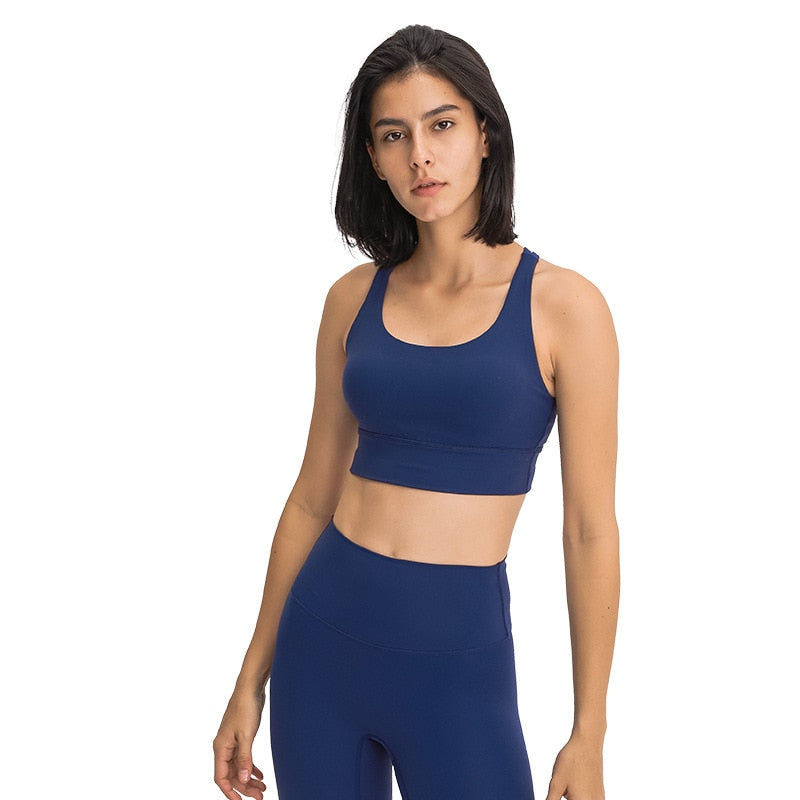 Naked Feel Workout Bra Gym Sport Bras