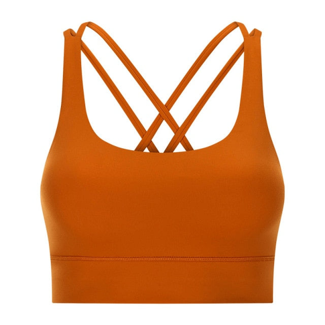 Naked Feel Workout Bra Gym Sport Bras
