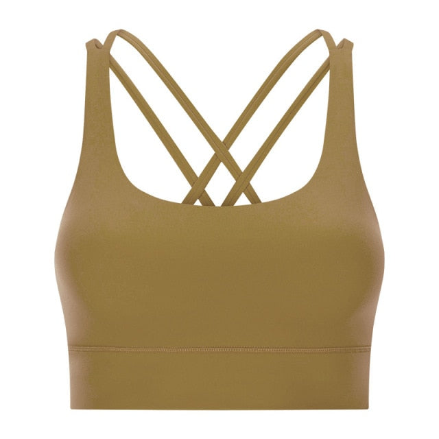 Naked Feel Workout Bra Gym Sport Bras
