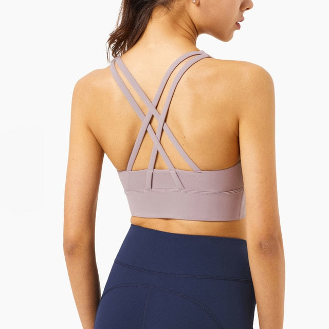 Naked Feel Workout Bra Gym Sport Bras