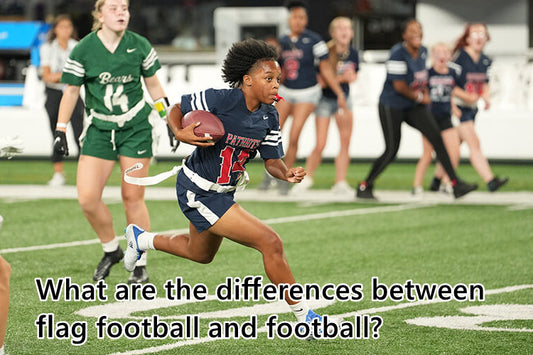 What are the differences between flag football and football?
