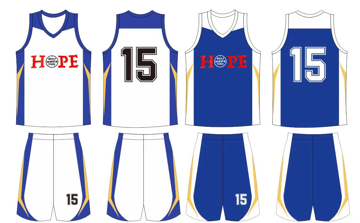 Custom Reversible Basketball Uniform
