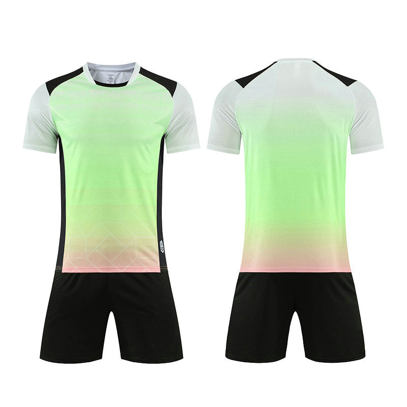 Custom_Green_Pink_Gradient_Soccer_Jersey_Set_Football_Uniform_Wholesale