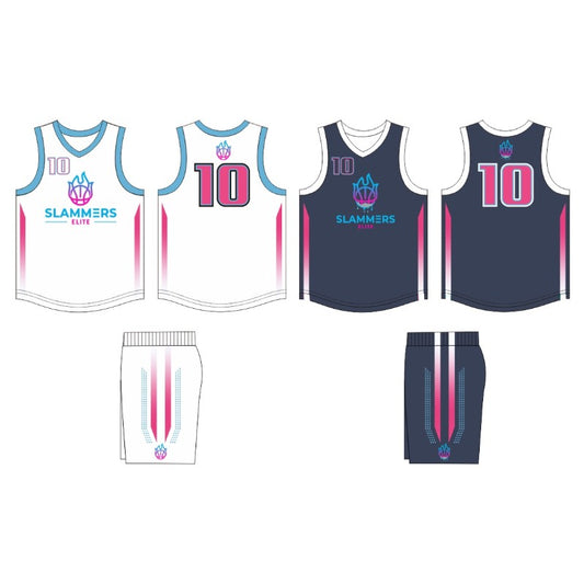 Custom_design_White_Grey_Reversible_Basketball_Team_Wear