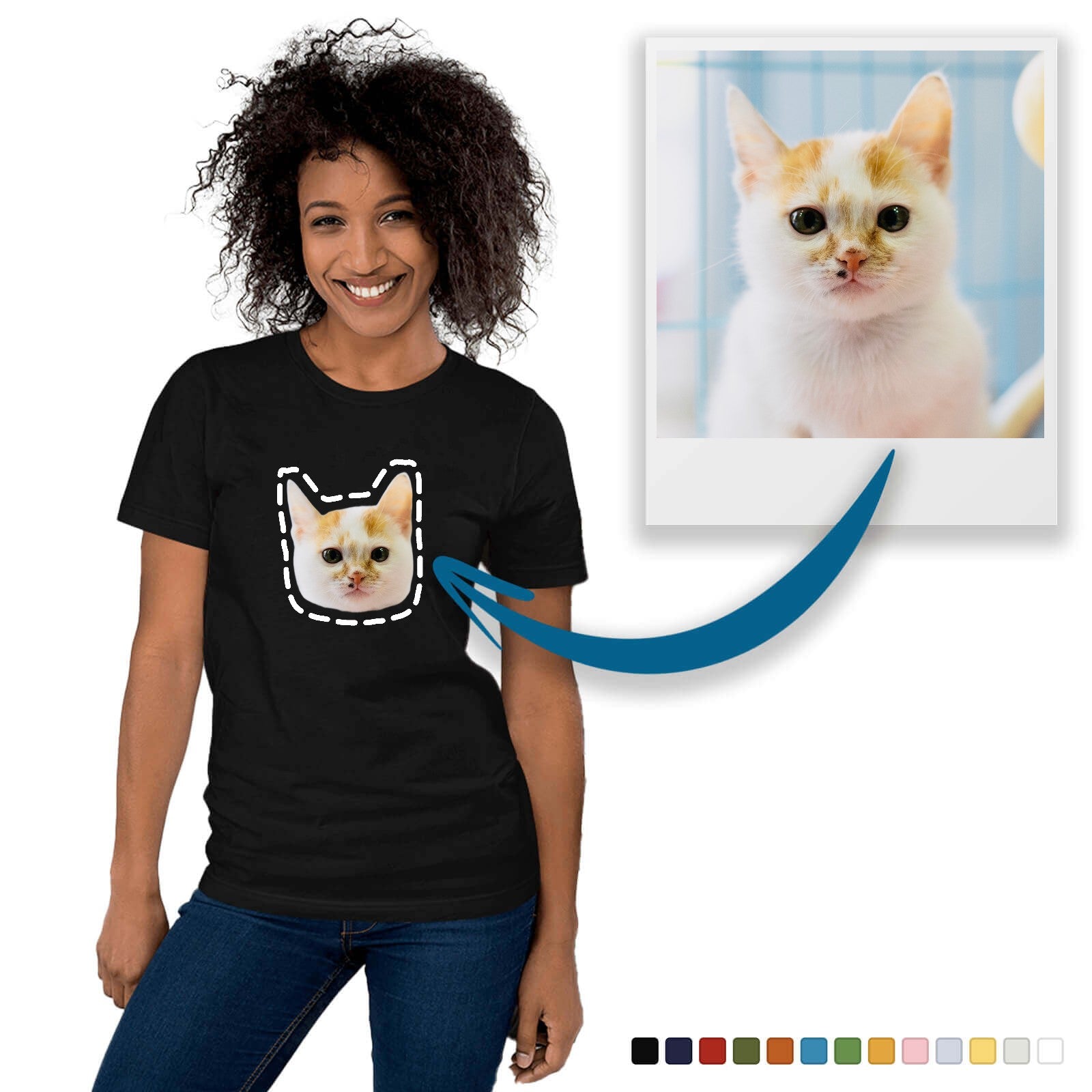 Personalized_Cat_Face_Tee_shirt