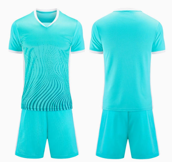 Turquoise_Classic_Soccer_Training_Kits_Jersey_Sets_For_Adults_and_Kids