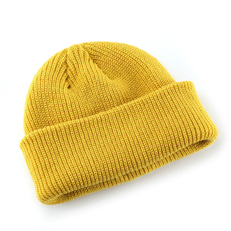Wholesale Knit Beanie Hat With Multi color