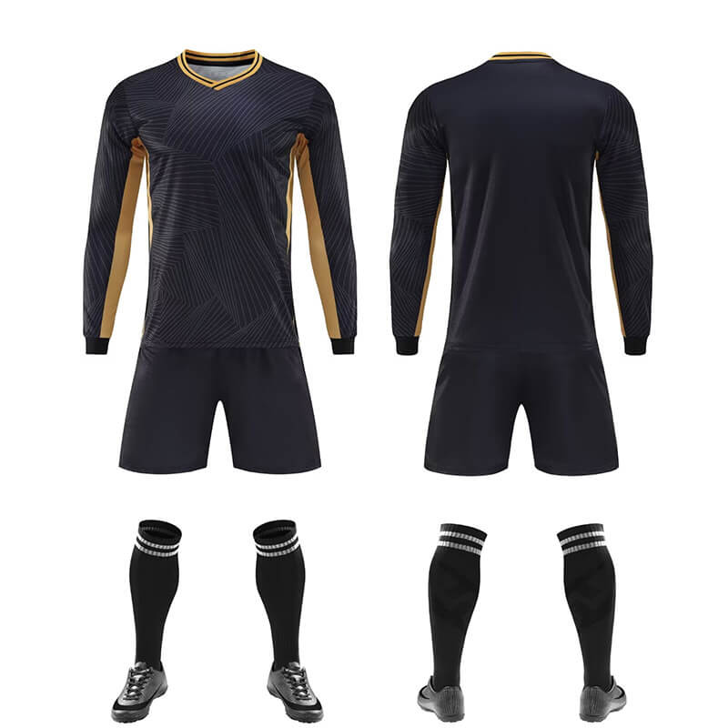 Wholesale_Custom_Logo_Yellow_Soccer_Goalie_Uniform_No_Minmum