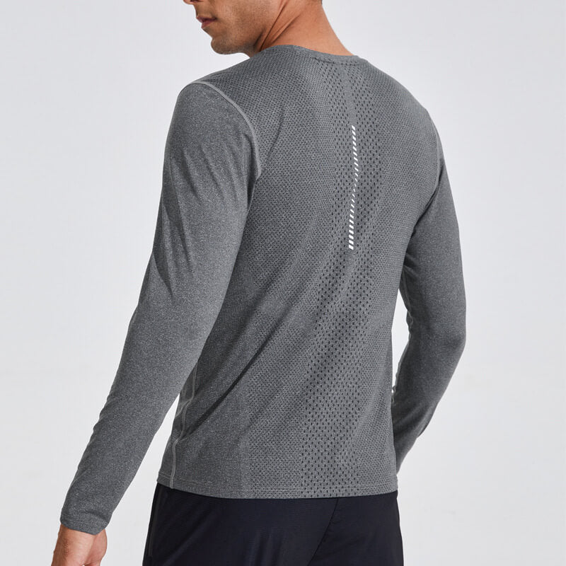 Wholesale_Mens_Long_Sleeve_Workout_Shirts_Loose_Fit_supplier