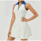 Wholesale_Quick_Dry_Women_Tennis_Sleeveless_Polo_Dress_Supplier
