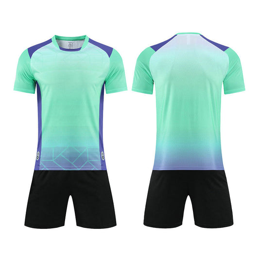 Unisex Quick Dry Football Clothes Soccer Jersey Team Uniform