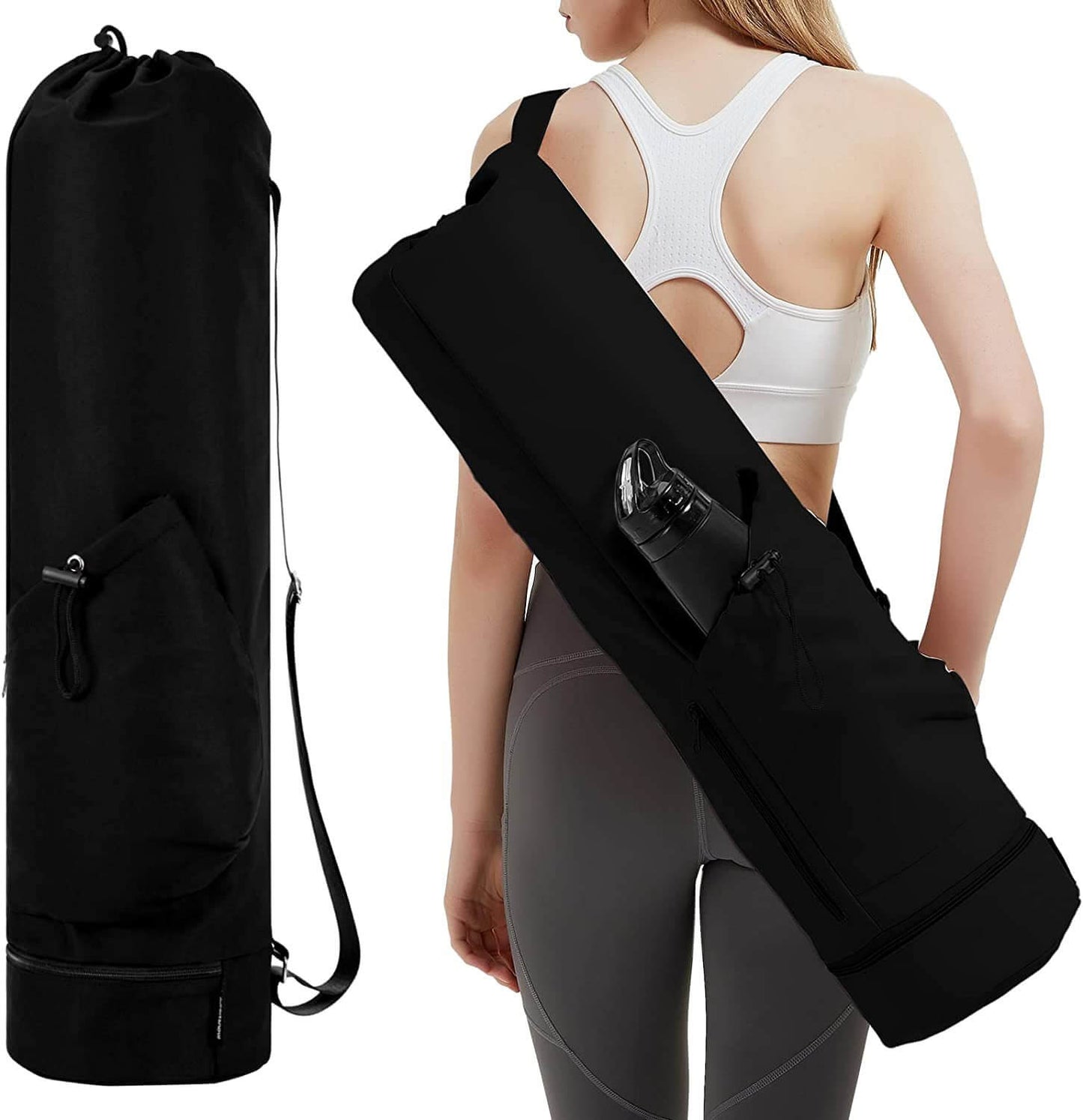 Wholesale_Yoga_Mat_Bag_with_Bottle_Pocket_for_Women_manufacturer