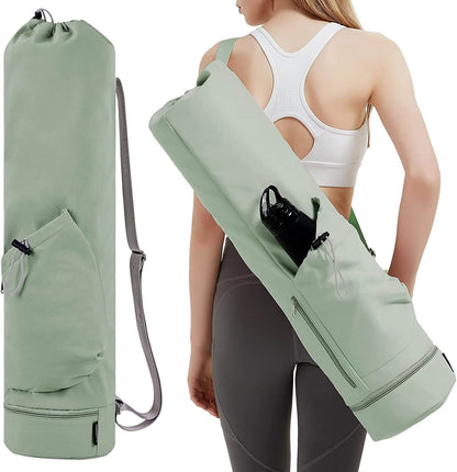 Wholesale_Yoga_Mat_Bag_with_Bottle_Pocket_for_Women_manufacturer