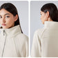 Women_Casual_Stand_Collar_Half_Zip_Pullver_Sweatshirts