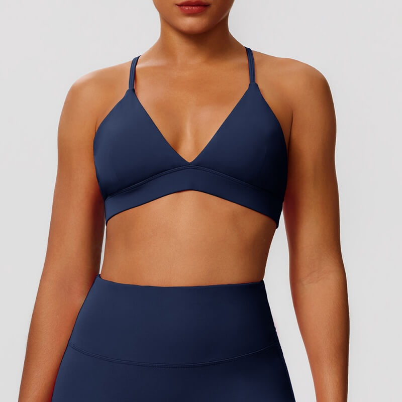 wholesale_Womens_Solid_Color_Crossback_Adjustable_Sports_Bra_Fitwear
