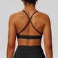 wholesale_Womens_Solid_Color_Crossback_Adjustable_Sports_Bra_Fitwear