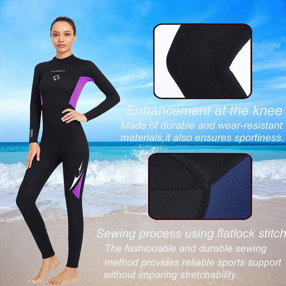 Womens_3mm_Neoprene_Full_Body_Wetsuits_Scuba_Diving_Suits