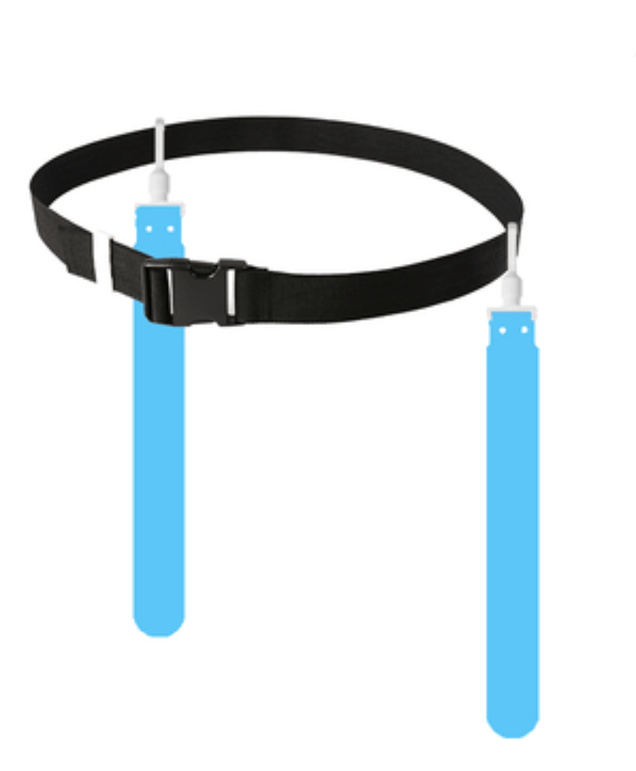 Blue Flag Football Belts For Men