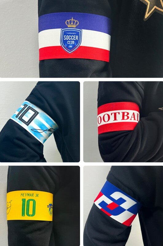 Custom Soccer Captain Velcro Armbands