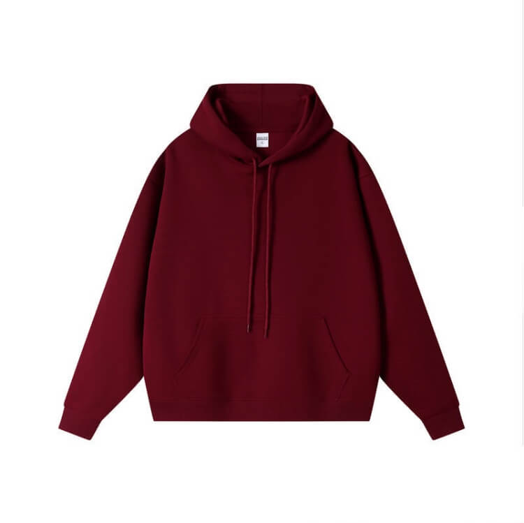 wholesale_Blank_Casual_OFF_Shoulder_Hoodies_Sweatshirt_With_Pockets