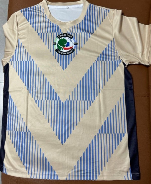 wholesale_Custom_Design_Beige_Blue_Gradient_Soccer_Uniform_maker