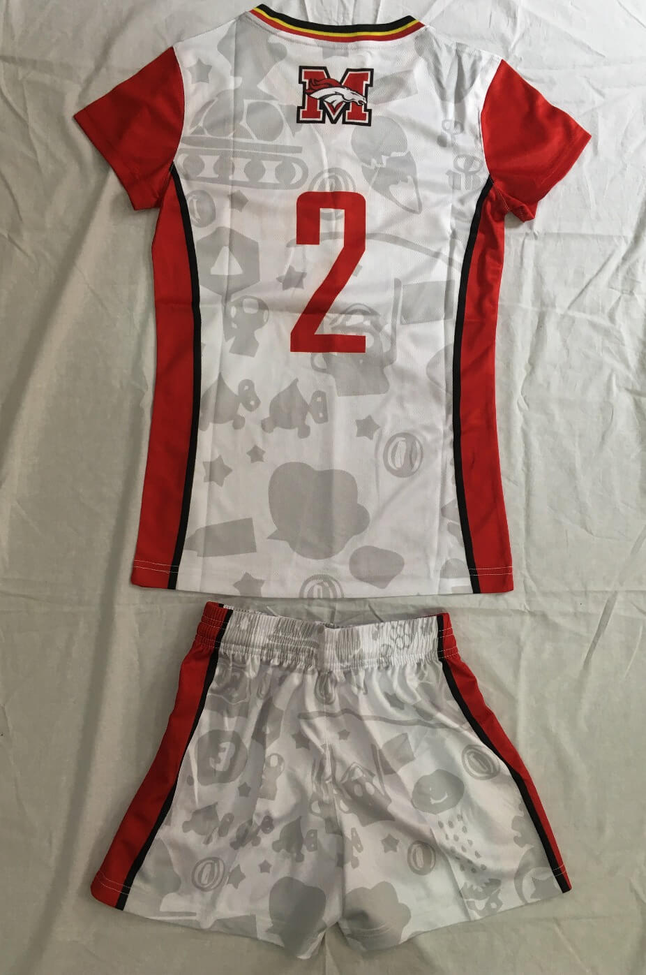 wholesale_Custom_Design_Sublimated_red_white_volleyball_Uniforms