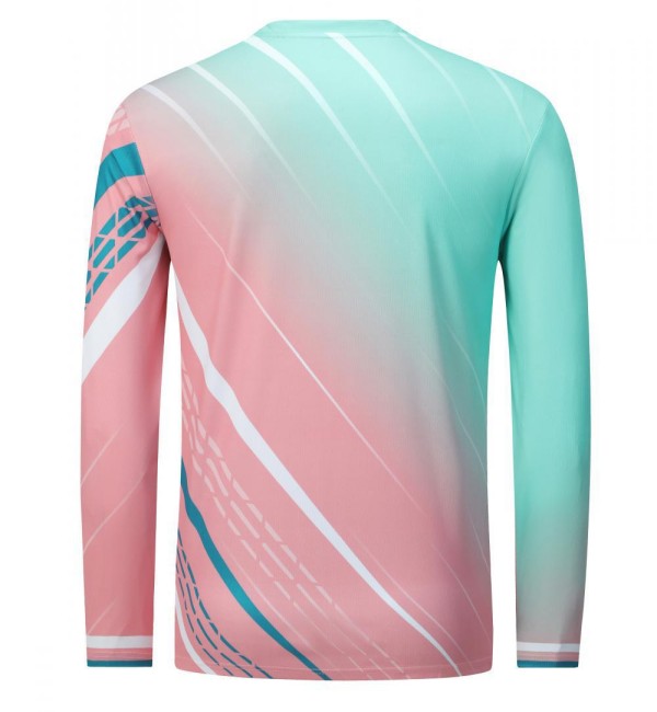 wholesale_Custom_Logo_Pink_Green_Long_Sleeve_Football_Goalkeeper_Jersey