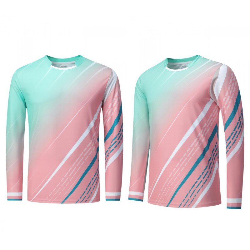 wholesale_Custom_Logo_Pink_Green_Long_Sleeve_Football_Goalkeeper_Jersey