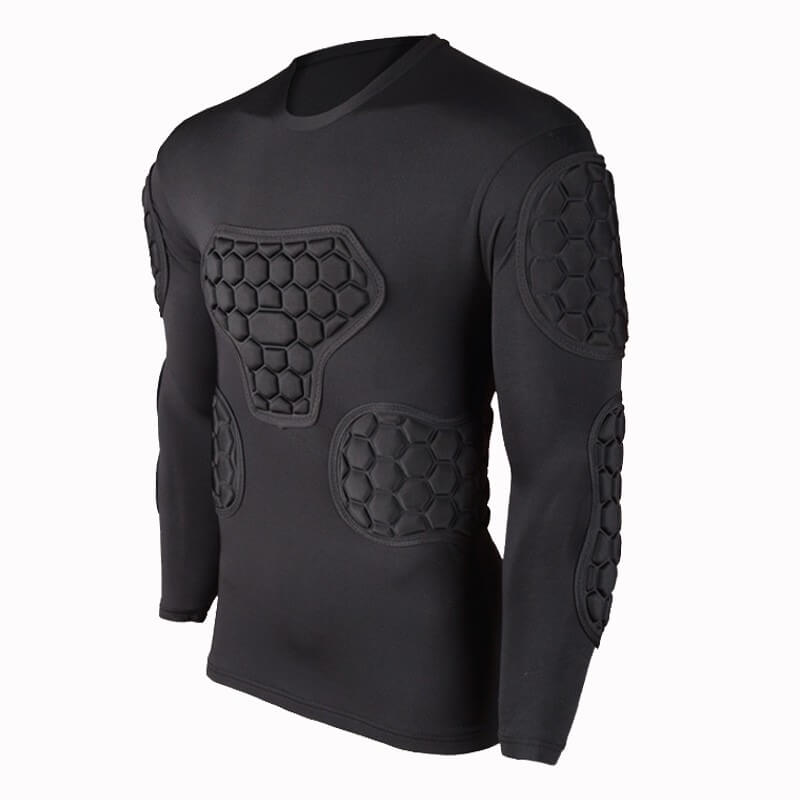 Football Padded Shirt Men's Goalkeeper Armor BodyShield