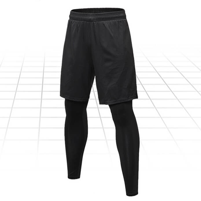 wholesale_Men_Fitness_Running_Training_Casual_Stretchy_Long_Pants_2_in_1