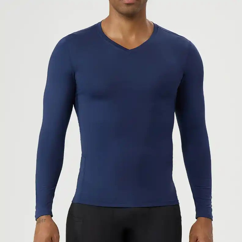 wholesale_Men_Quick_Drying_Sports _Casual_Long_Sleeve_Gym_Workout_Shirt