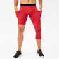 wholesale_Mens_3_4_One_Leg_Tights_Legging_with_Pockets_Underwear_for_Basketball