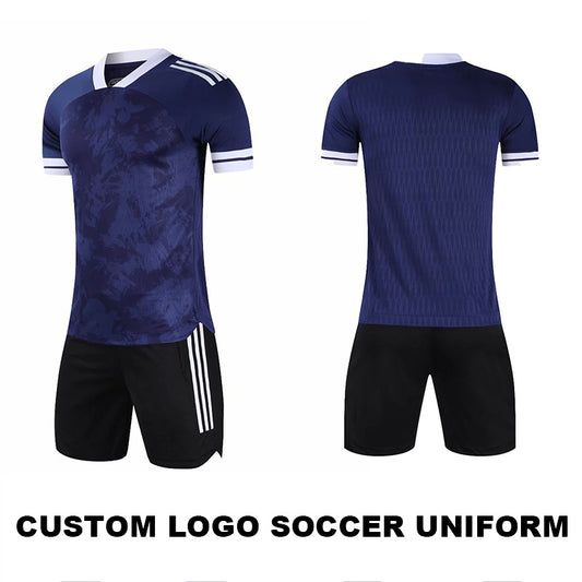wholesale_NAVY_BLUE_Custom_Logo_Soccer_Suit_Soccer_Uniforms