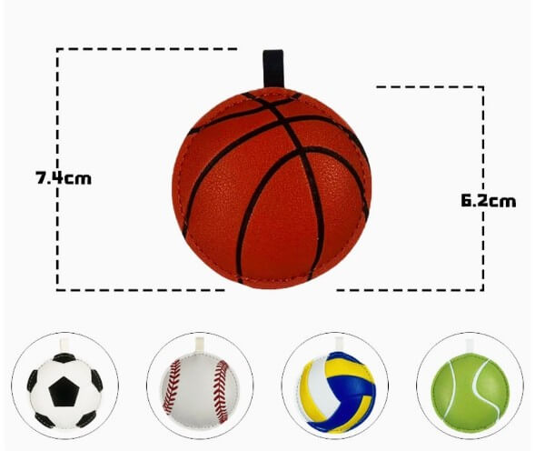 wholesale_PU_Leather_Football_Baseball_Basketball_Volleyball_Keychains